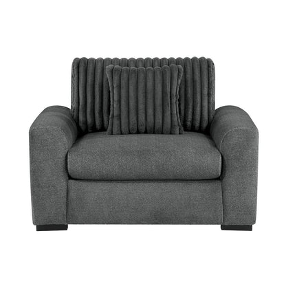 Homelegance  - Athena Chair in Dark gray - 9720DGY-1  view 5
