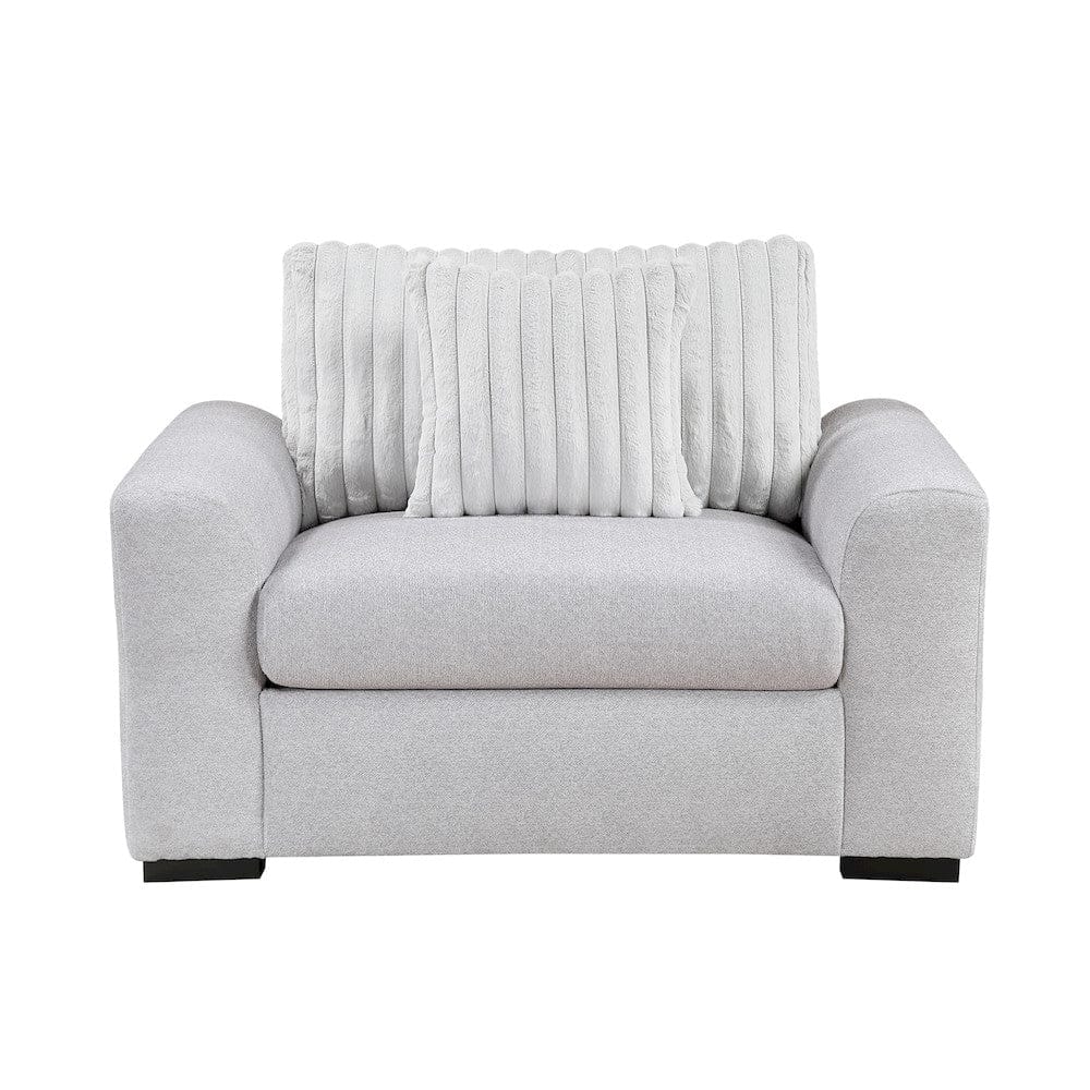 Homelegance  - Athena Chair in Gray - 9720GRY-1  view 1