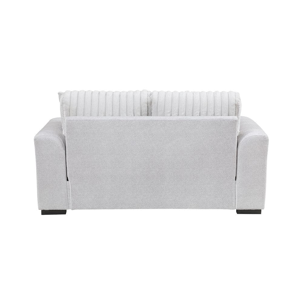 Homelegance  - Athena Love Seat in Gray - 9720GRY-2  view 6