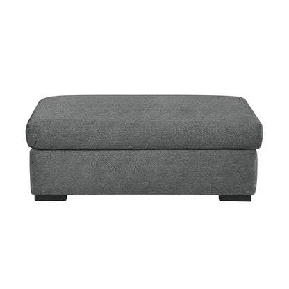 Homelegance  - Athena Ottoman in Dark gray - 9720DGY-4  view 1