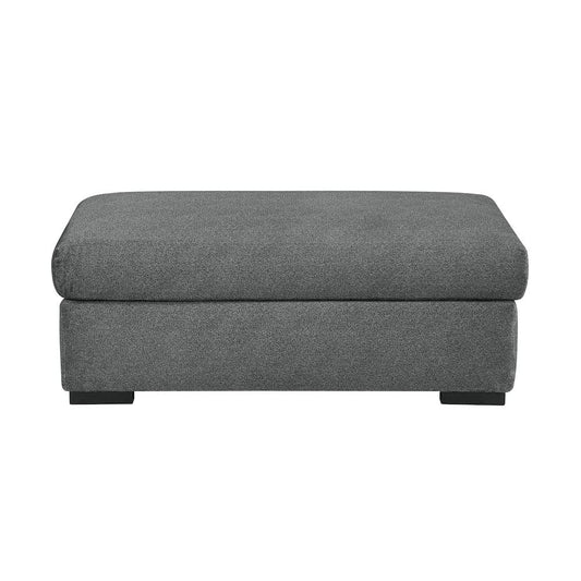 Homelegance  - Athena Ottoman in Dark gray - 9720DGY-4  view 1