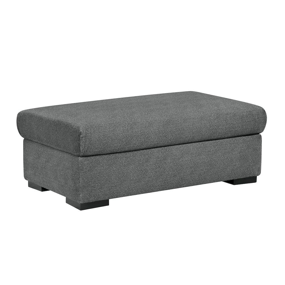 Homelegance  - Athena Ottoman in Dark gray - 9720DGY-4  view 2