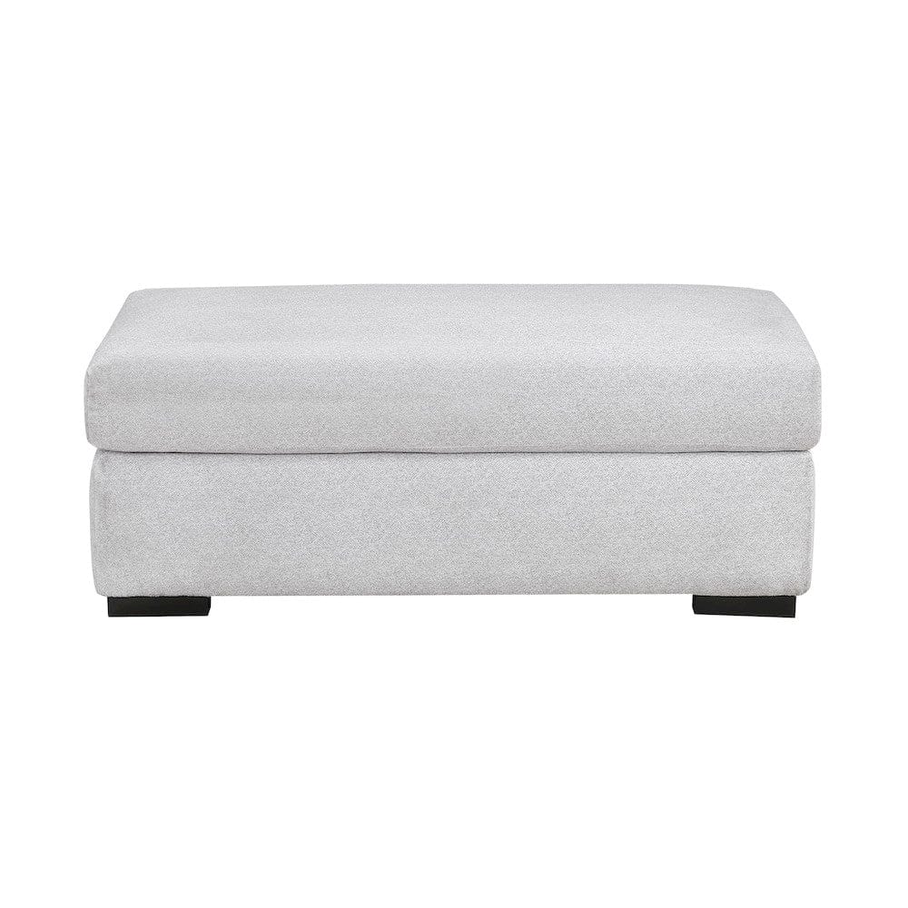 Homelegance  - Athena Ottoman in Gray - 9720GRY-4  view 1