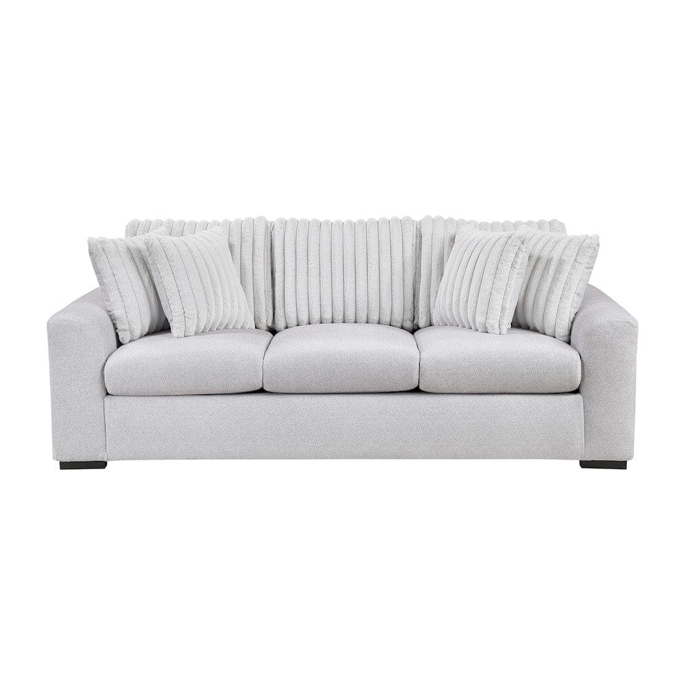 Homelegance  - Athena Sofa in Gray - 9720GRY-3  view 2