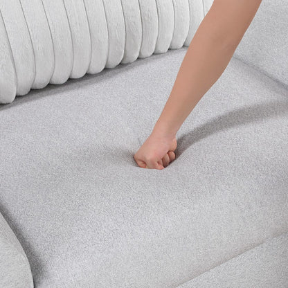 Homelegance  - Athena Sofa in Gray - 9720GRY-3  view 7