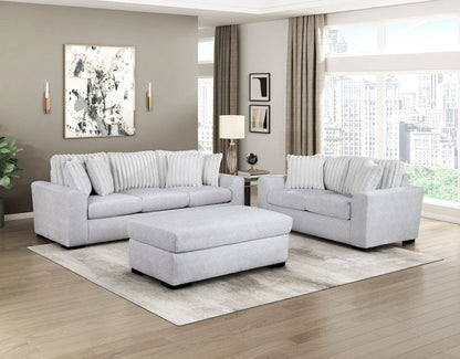 Homelegance  - Athena Sofa in Gray - 9720GRY-3  view 9