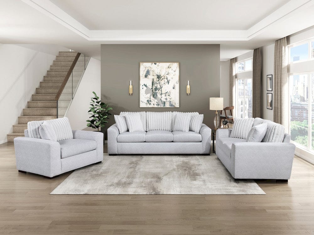 Homelegance  - Athena Sofa in Gray - 9720GRY-3  view 10