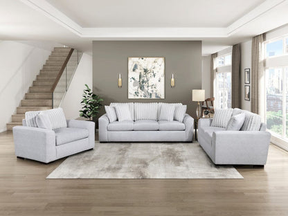 Homelegance  - Athena Sofa in Gray - 9720GRY-3  view 10