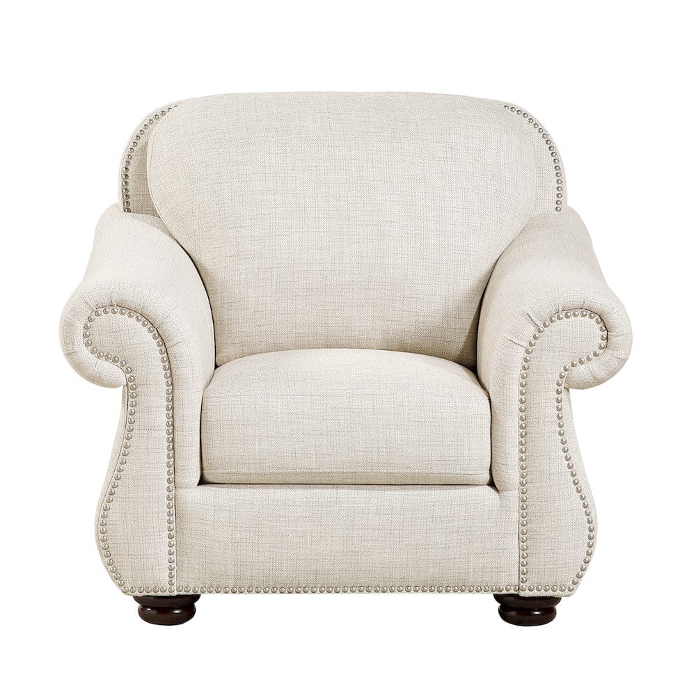 Homelegance  - Attleboro Chair in Beige - 9270FBE-1  view 1