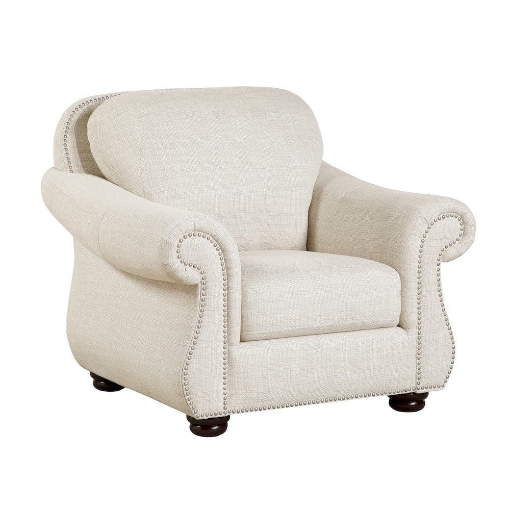 Homelegance  - Attleboro Chair in Beige - 9270FBE-1  view 2