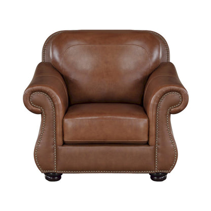 Homelegance  - Attleboro Chair in Camel brown - 9270BR-1  view 1