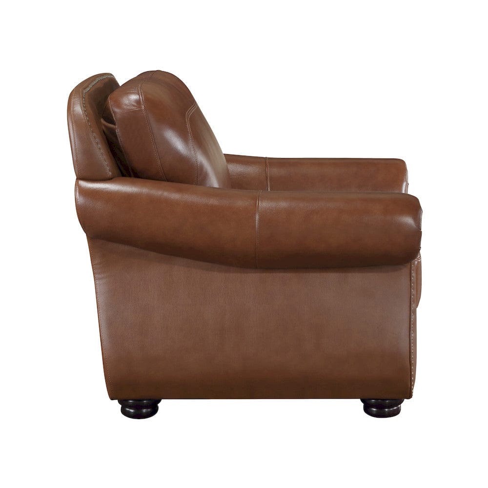 Homelegance  - Attleboro Chair in Camel brown - 9270BR-1  view 4