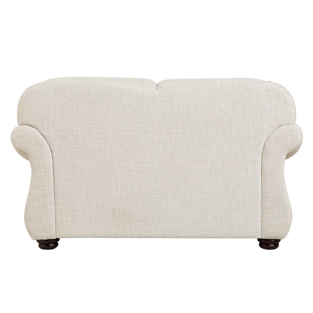 Homelegance  - Attleboro Love Seat in Beige - 9270FBE-2  view 5