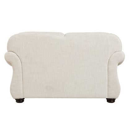 Homelegance  - Attleboro Love Seat in Beige - 9270FBE-2  view 5