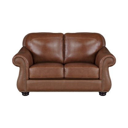 Homelegance  - Attleboro Love Seat in Camel brown - 9270BR-2  view 3