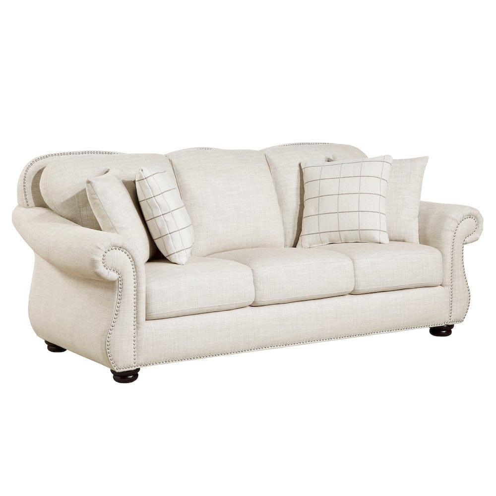 Homelegance  - Attleboro Sofa in Beige - 9270FBE-3  view 1