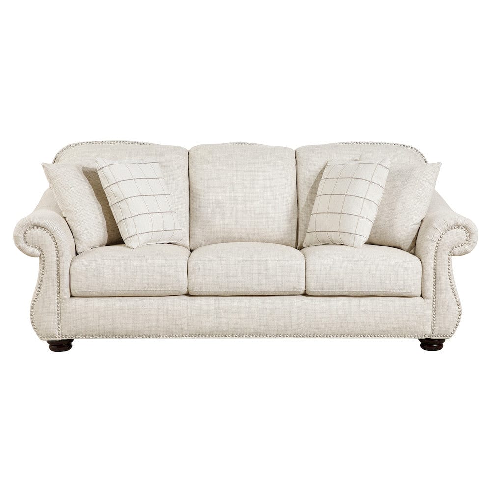 Homelegance  - Attleboro Sofa in Beige - 9270FBE-3  view 6