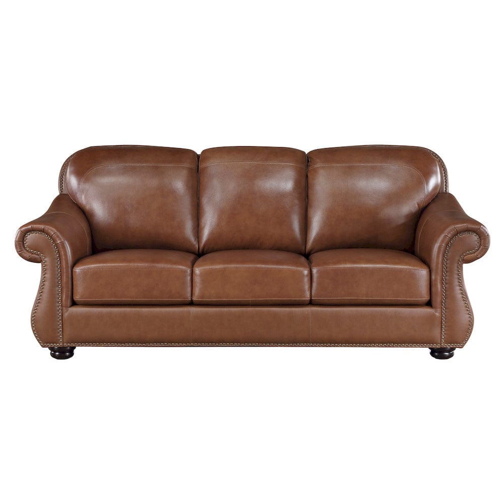 Homelegance  - Attleboro Sofa in Camel brown - 9270BR-3  view 1