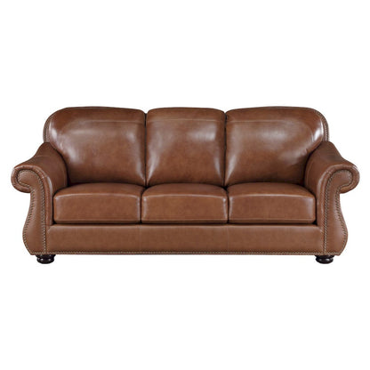 Homelegance  - Attleboro Sofa in Camel brown - 9270BR-3  view 1