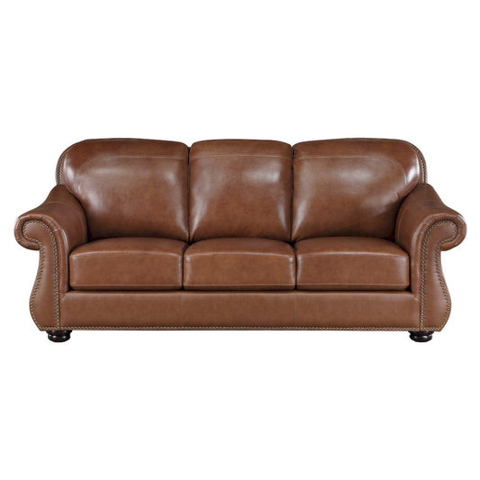 Homelegance  - Attleboro Sofa in Camel brown - 9270BR-3  view 1