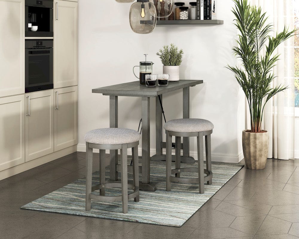 Homelegance  - Auburndale Counter Height Stool in Gray - 5685-24  view 4