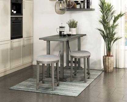 Homelegance  - Auburndale Counter Height Stool in Gray - 5685-24  view 4