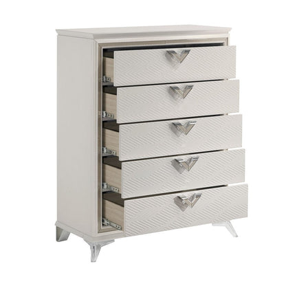 Homelegance  - Audra Chest in White - 1383-9  view 5