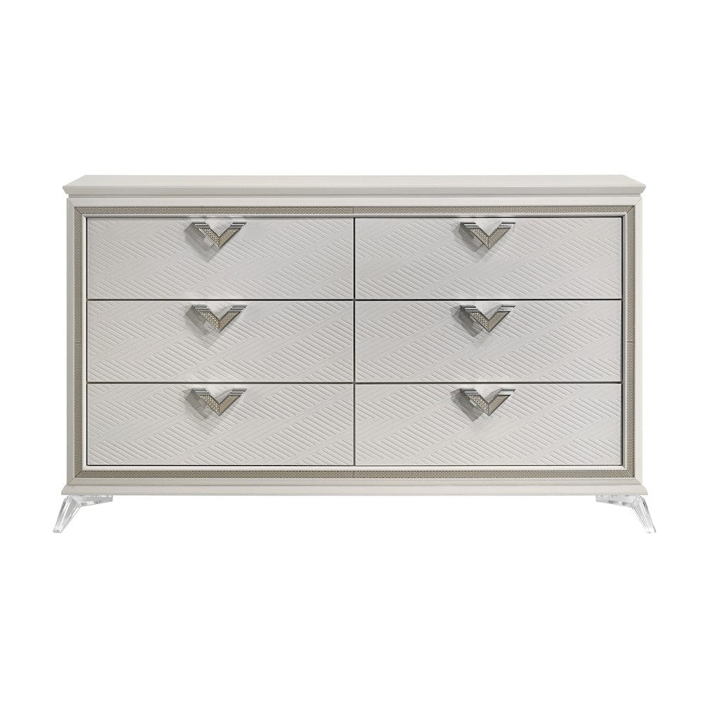 Homelegance  - Audra Dresser in White - 1383-5  view 5