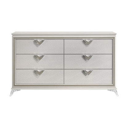 Homelegance  - Audra Dresser in White - 1383-5  view 5