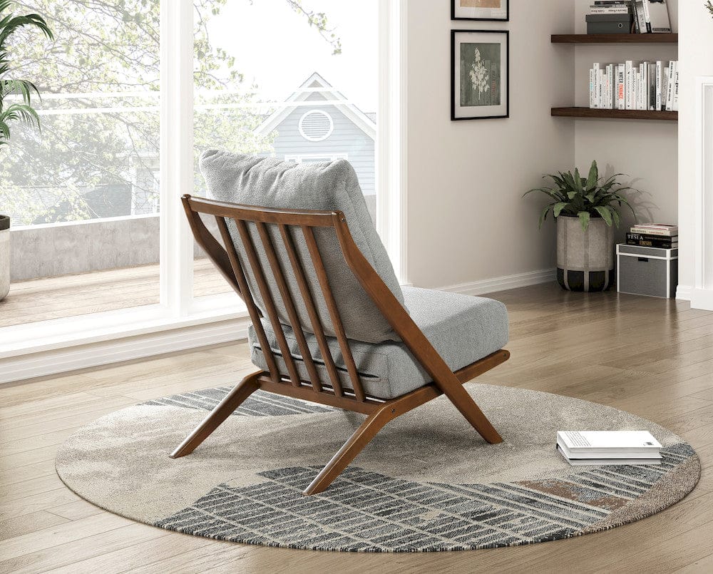Homelegance  - Audrey Accent Chair in Gray - 1057GY-1  view 5
