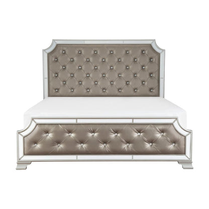 Homelegance  - Avondale Queen Bed in Gray - 1646-1x  view 4
