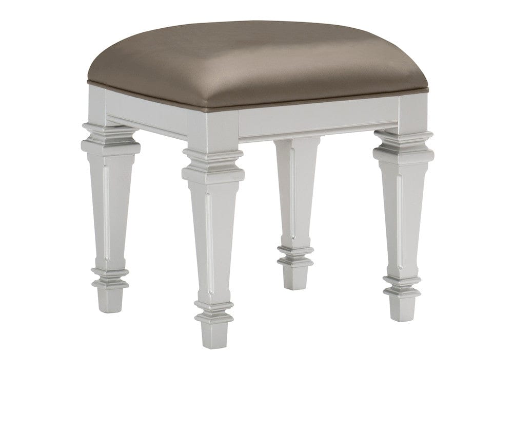 Homelegance  - Avondale Vanity Stool in Gray - 1646-14  view 2