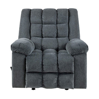 Homelegance  - Baldwin Rocker Reclining Chair in Gray - 9726DG-1  view 2