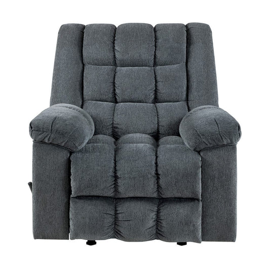 Homelegance  - Baldwin Rocker Reclining Chair in Gray - 9726DG-1  view 2