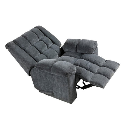 Homelegance  - Baldwin Rocker Reclining Chair in Gray - 9726DG-1  view 4