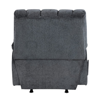 Homelegance  - Baldwin Rocker Reclining Chair in Gray - 9726DG-1  view 6