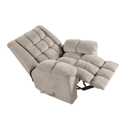 Homelegance  - Baldwin Rocker Reclining Chair in Light brown - 9726BR-1  view 9