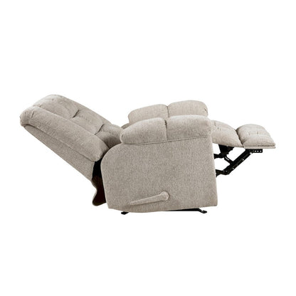 Homelegance  - Baldwin Rocker Reclining Chair in Light brown - 9726BR-1  view 11