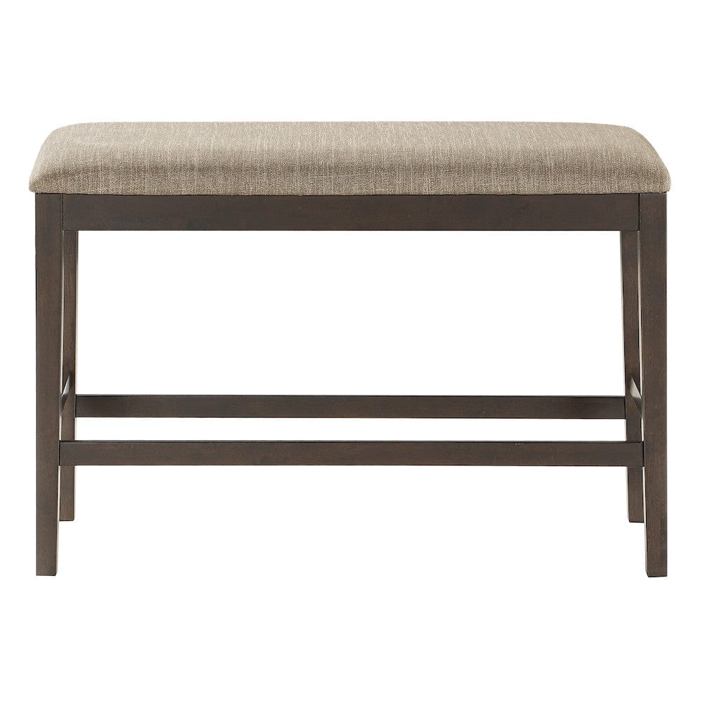 Homelegance  - Balin Counter Height Bench in Brown - 5716-24BH  view 3