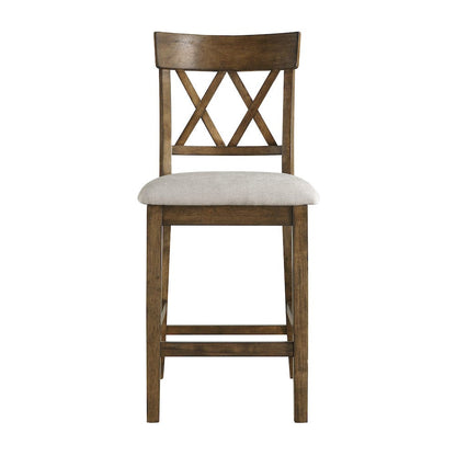 Homelegance  - Balin Counter Height Chair in Gray - 5716RFAK-24S2  view 1