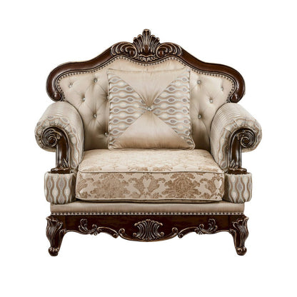 Homelegance  - Balthasar Chair in Brown - 8570-1  view 6