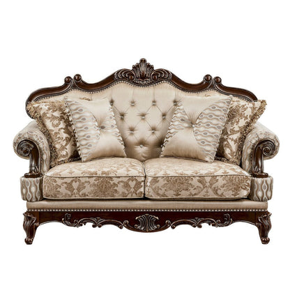 Homelegance  - Balthasar Love Seat in Brown - 8570-2  view 5