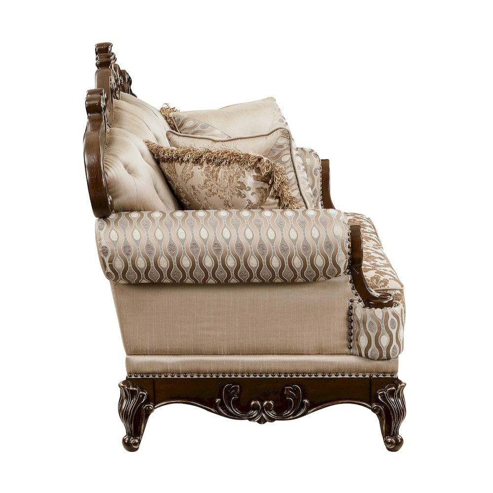 Homelegance  - Balthasar Love Seat in Brown - 8570-2  view 7