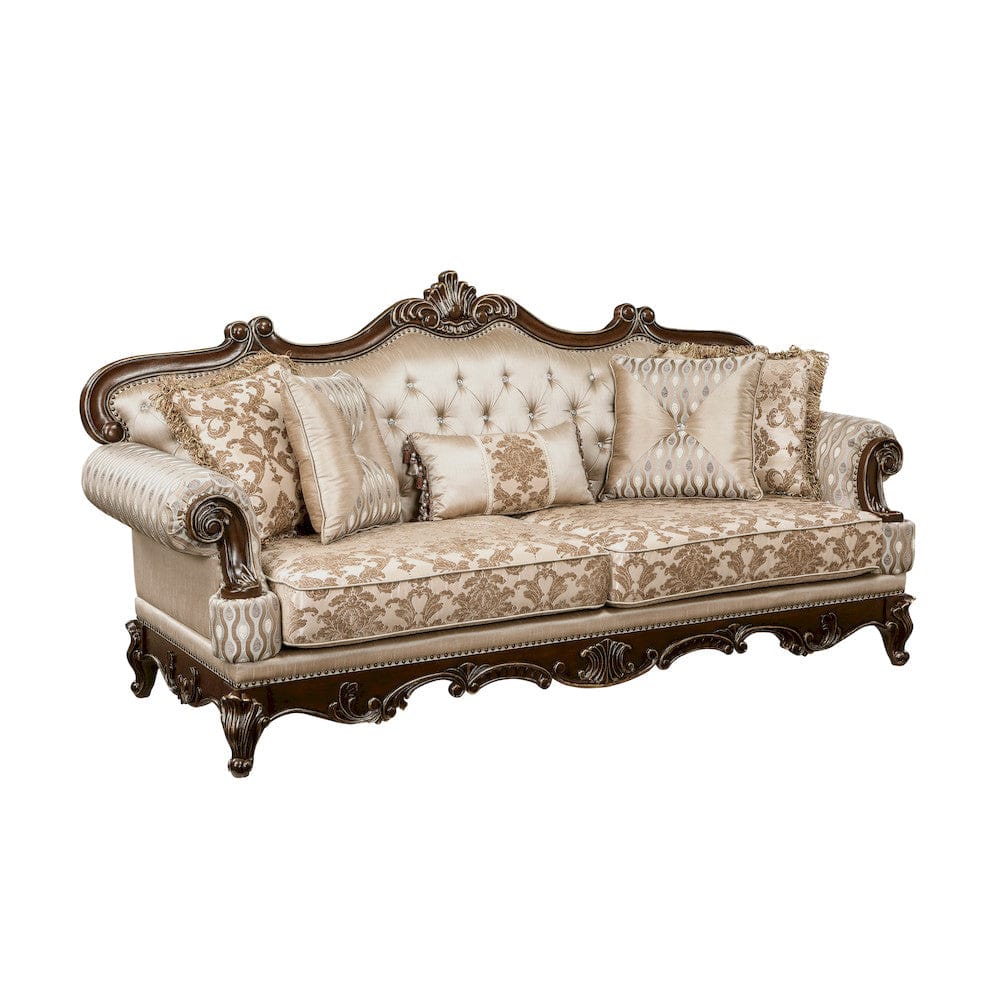 Homelegance  - Balthasar Sofa in Brown - 8570-3  view 1