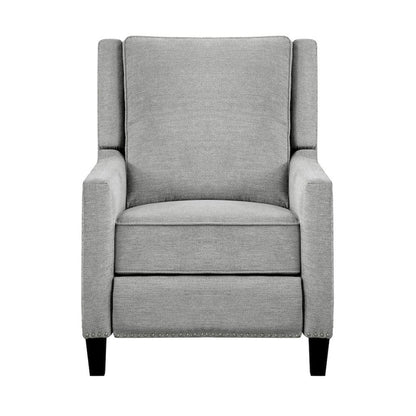 Homelegance  - Banks Push Back Reclining Chair in Gray - 8505GY-1  view 2