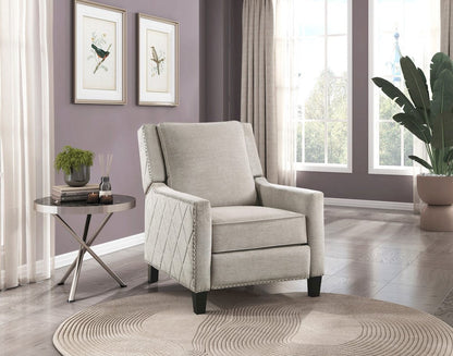 Homelegance  - Banks Push Back Reclining Chair in Sand - 8505SN-1  view 2