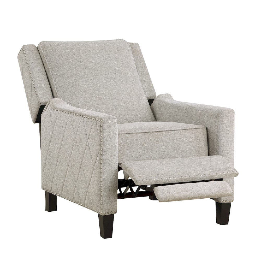 Homelegance  - Banks Push Back Reclining Chair in Sand - 8505SN-1  view 8