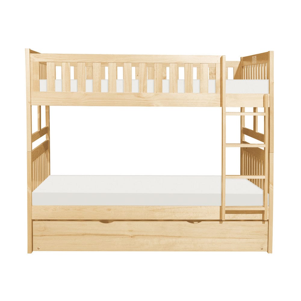 Homelegance  - Bartly Full/Full Bunk Bed W/ Twin Trundle - B2043FF-1xR  view 7
