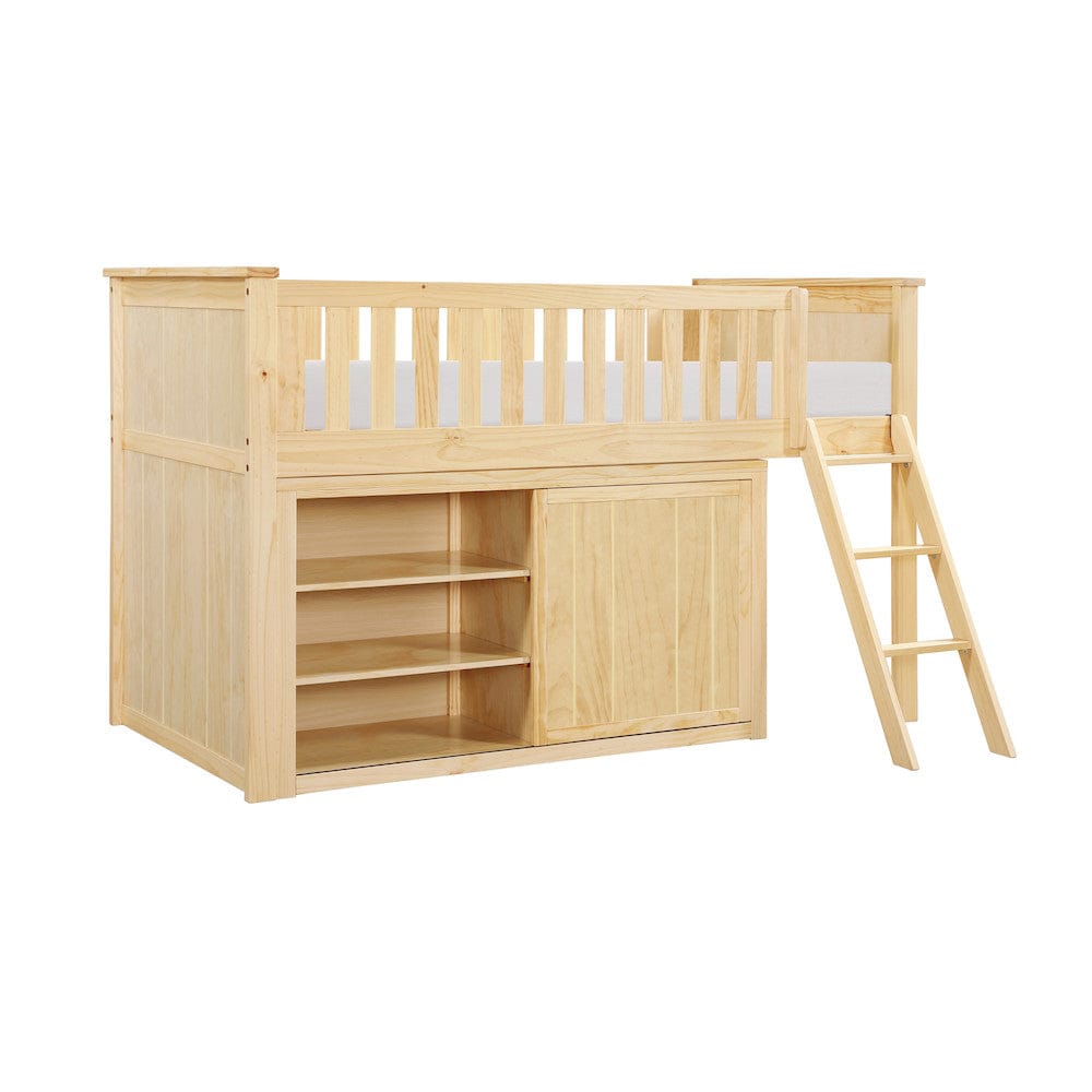 Homelegance  - Bartly Low Loft Bunk W/ Bookcase and 2 Dressers - B2043LL-1xBC2DR  view 4
