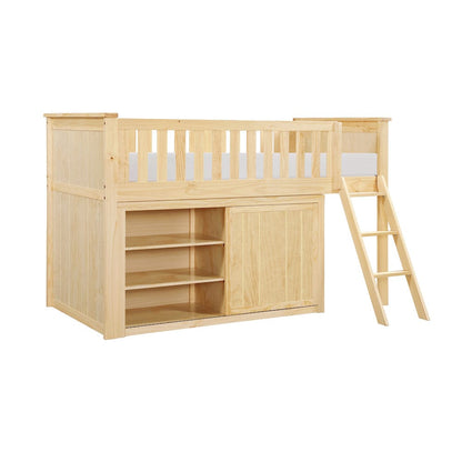 Homelegance  - Bartly Low Loft Bunk W/ Bookcase and 2 Dressers - B2043LL-1xBC2DR  view 4